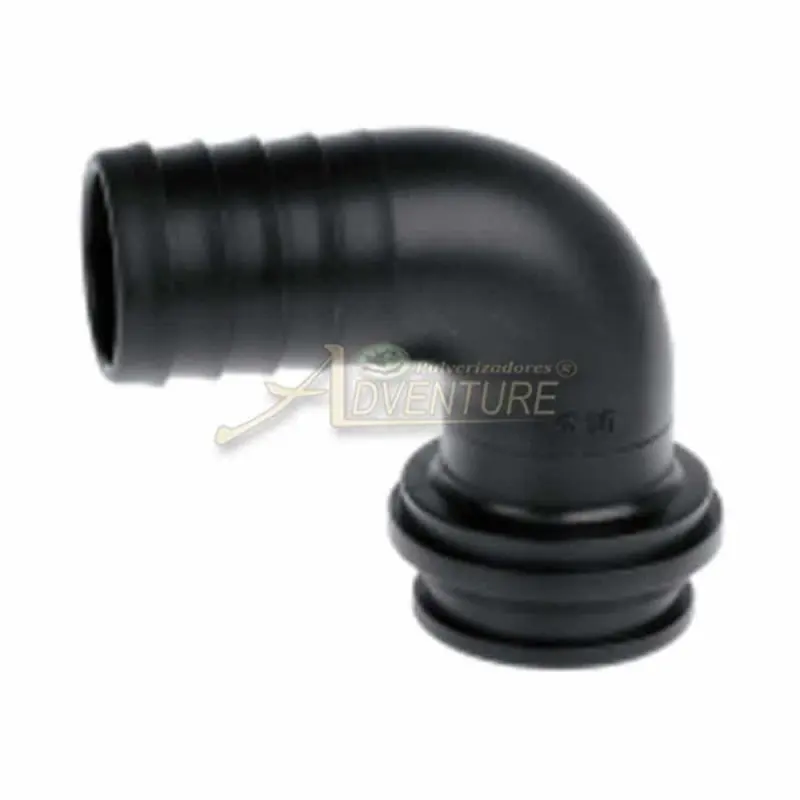 Conexão Curva 90° Com Anel, Indicado Para Porca 1.1/2” Mangueira 1” - 8012350